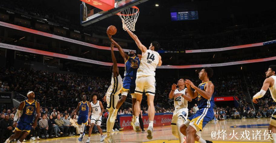 库里缺阵维金斯24分施罗德17+9 勇士力克灰熊